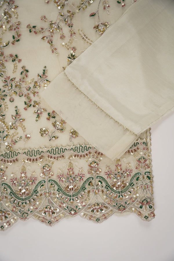 Tehwar - Luxury Organza Outfit with Organza Dupatta - Ready to Wear SB241  - Eid Volume 1