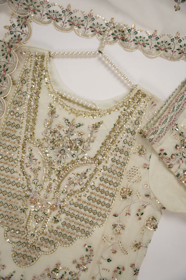 Tehwar - Luxury Organza Outfit with Organza Dupatta - Ready to Wear SB241  - Eid Volume 1