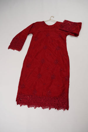 Tehwar - Luxury Organza Outfit with Organza Dupatta - Ready to Wear MC355- Eid Volume 4