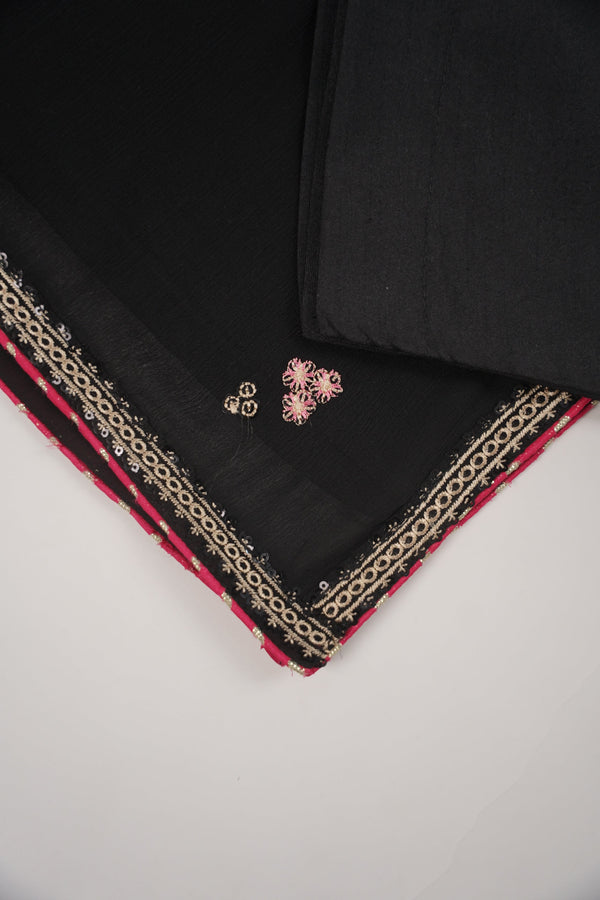 Husan e Jahan - Luxury Festive Collection  Outfit with Chiffon Dupatta  - Ready to Wear SB242 - Eid Volume 1