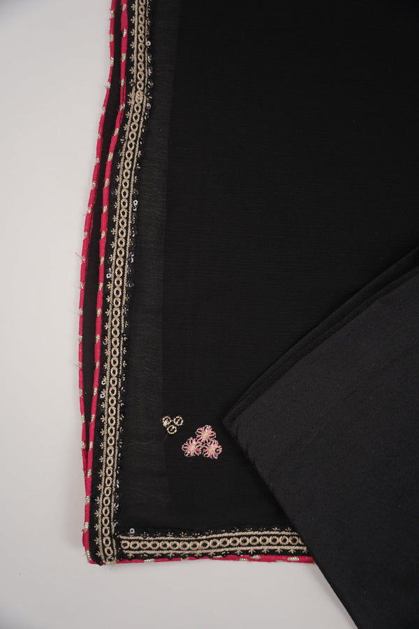 Husan e Jahan - Luxury Festive Collection  Outfit with Chiffon Dupatta  - Ready to Wear SB242 - Eid Volume 1