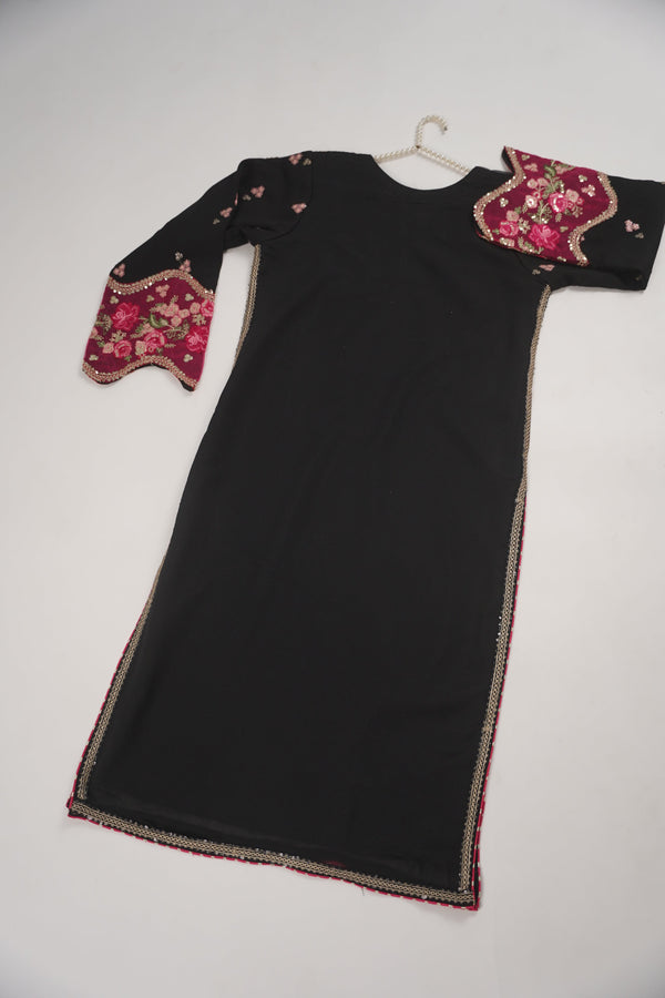 Husan e Jahan - Luxury Festive Collection  Outfit with Chiffon Dupatta  - Ready to Wear SB242 - Eid Volume 1