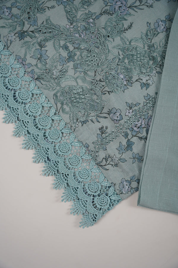 Rozi - Exclusive Karandi Outfit with Shawl - Ready to Wear -SB245 - Eid Volume 2