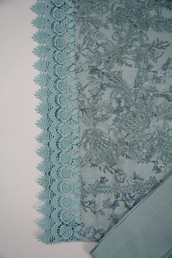 Rozi - Exclusive Karandi Outfit with Shawl - Ready to Wear -SB245 - Eid Volume 2