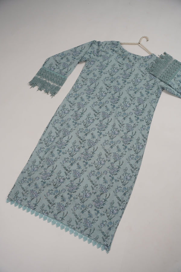 Rozi - Exclusive Karandi Outfit with Shawl - Ready to Wear -SB245 - Eid Volume 2