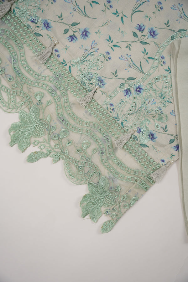 Rozi - Exclusive Karandi Outfit with Shawl - Ready to Wear - SB243 - Eid Volume 2