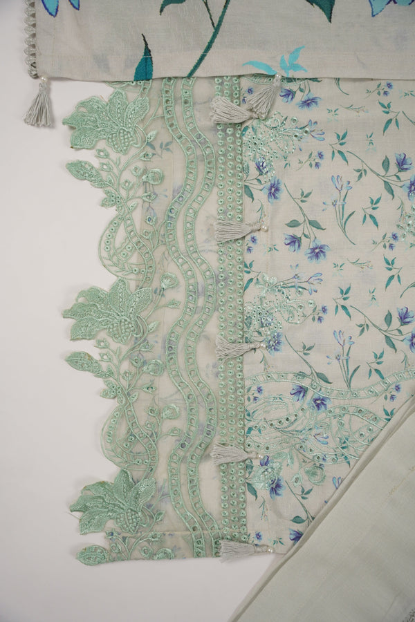 Rozi - Exclusive Karandi Outfit with Shawl - Ready to Wear - SB243 - Eid Volume 2