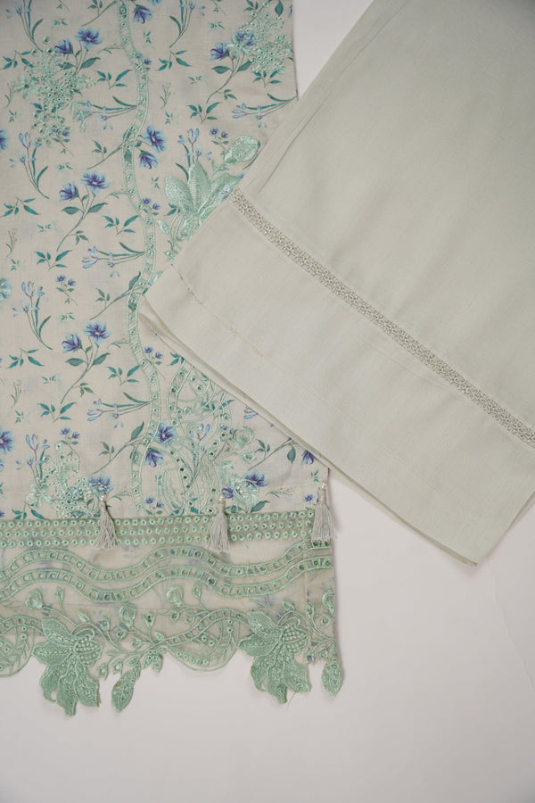 Rozi - Exclusive Karandi Outfit with Shawl - Ready to Wear - SB243 - Eid Volume 2