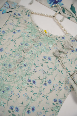Rozi - Exclusive Karandi Outfit with Shawl - Ready to Wear - SB243 - Eid Volume 2