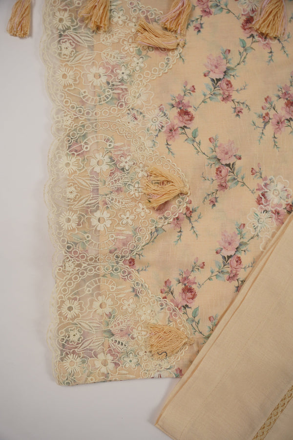 Rozi - Exclusive Karandi Outfit with Shawl - Ready to Wear - SB239 - Eid Volume 2