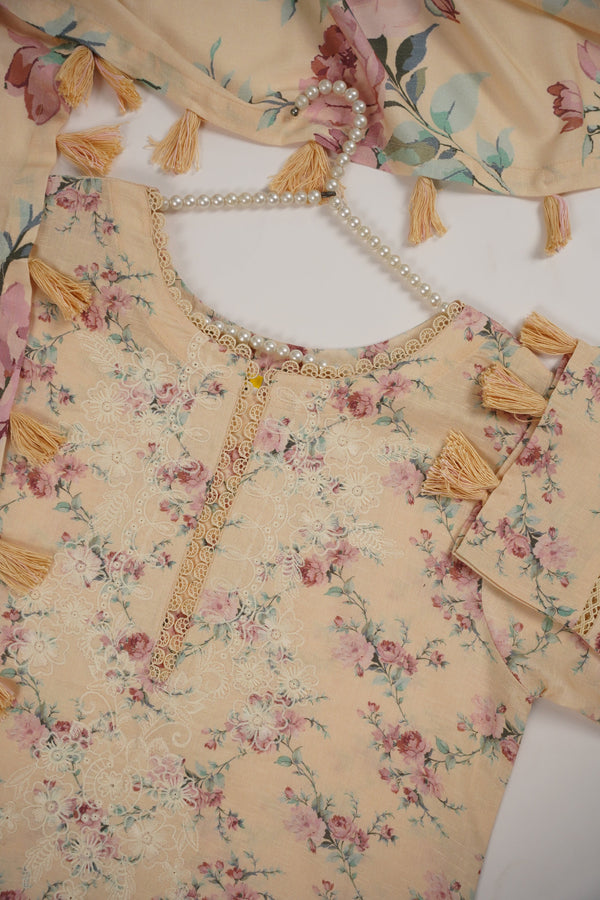 Rozi - Exclusive Karandi Outfit with Shawl - Ready to Wear - SB239 - Eid Volume 2