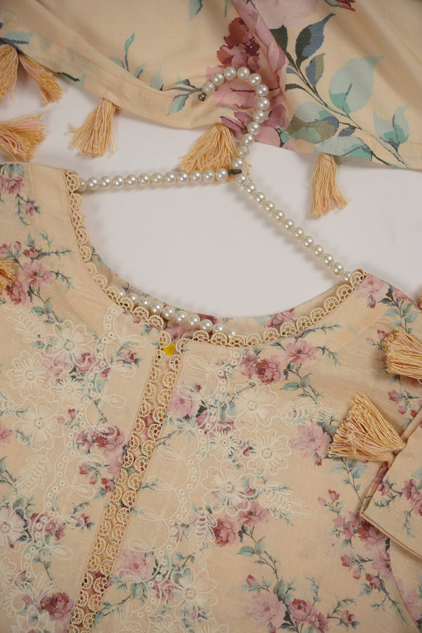 Rozi - Exclusive Karandi Outfit with Shawl - Ready to Wear - SB239 - Eid Volume 2