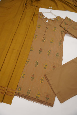 Rozi - Exclusive Marina Outfit with  Shawl - Ready to Wear - MC221