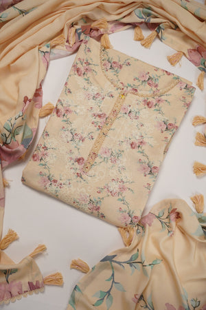 Rozi - Exclusive Karandi Outfit with Shawl - Ready to Wear - SB239 - Eid Volume 2