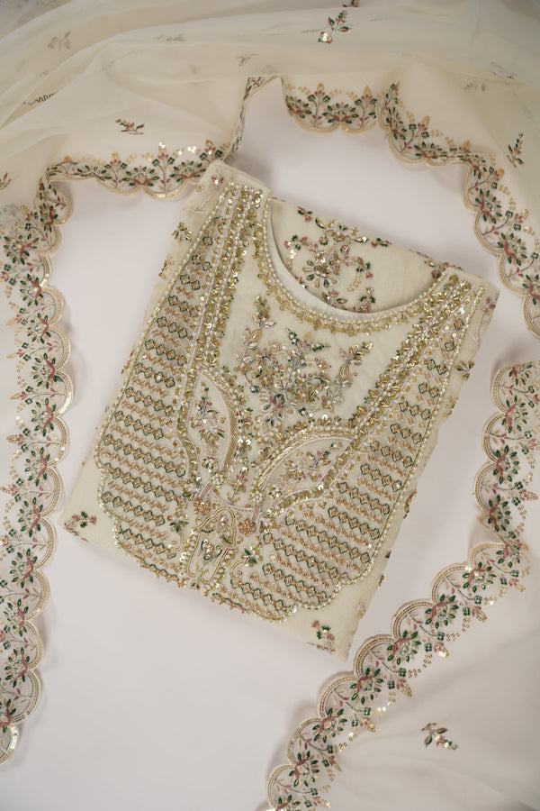 Tehwar - Luxury Organza Outfit with Organza Dupatta - Ready to Wear SB241  - Eid Volume 1