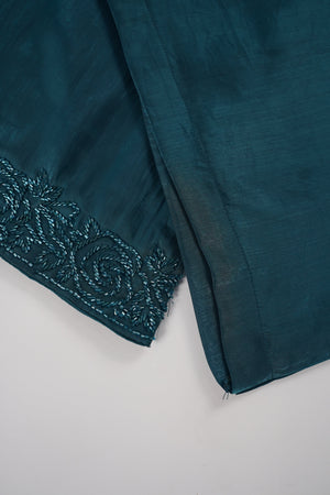 Khaas - Luxury Sheesha Silk Outfit - Hand Work - Ready to Wear SD361