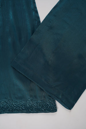 Khaas - Luxury Sheesha Silk Outfit - Hand Work - Ready to Wear SD361