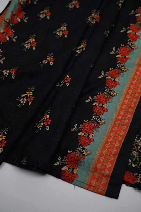 Bin Saeed Originals - Khaddar Outfit with Khaddar Dupatta - Warm Fabric