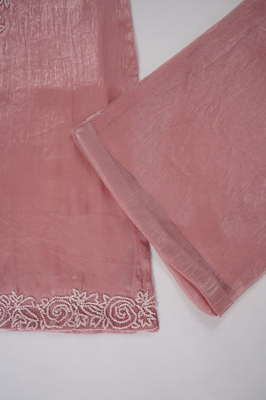 Khaas - Luxury Sheesha Silk Outfit - Hand Work - Ready to Wear MC359- Eid Volume 4