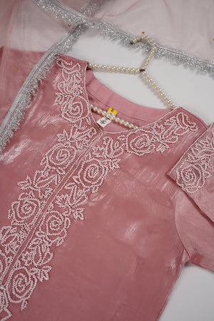 Khaas - Luxury Sheesha Silk Outfit - Hand Work - Ready to Wear MC359- Eid Volume 4