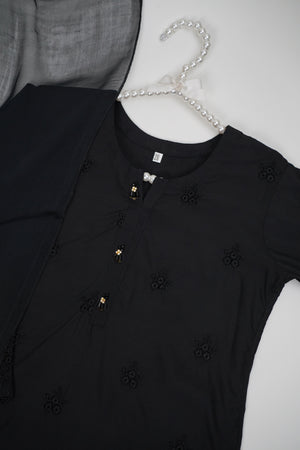 پیاری بیٹی - Kids Festive Collection Outfit with Trouser and Dupatta - Ready to Wear
