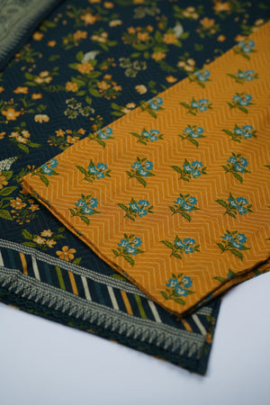 Bin Saeed Originals - Khaddar Outfit with Khaddar Dupatta - Warm Fabric