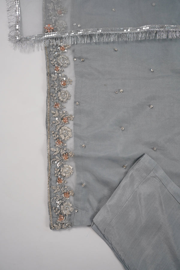 Khaas - Luxury Organza Outfit - Hand Work - Ready to Wear MC362 - Eid Volume 4
