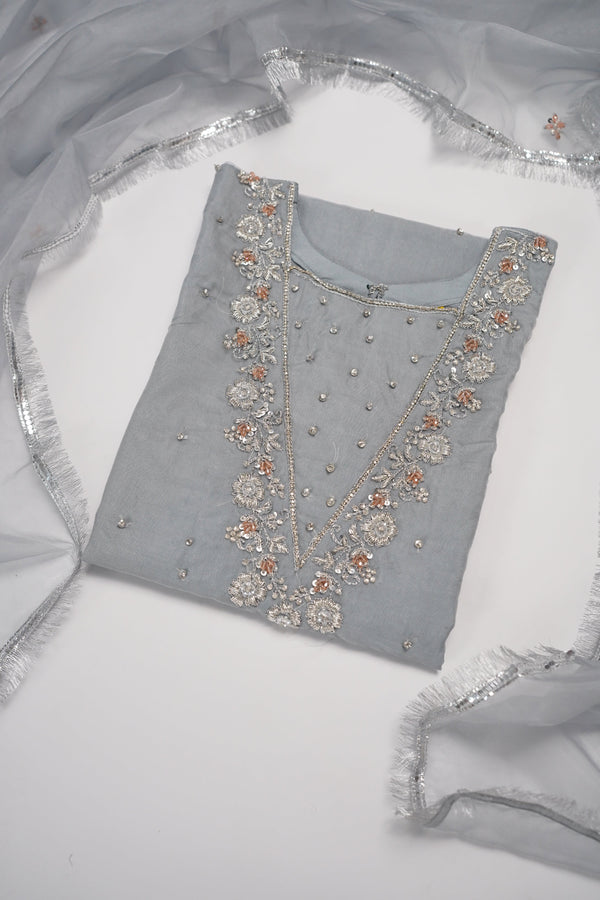 Khaas - Luxury Organza Outfit - Hand Work - Ready to Wear MC362 - Eid Volume 4