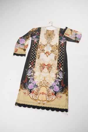 Rozi  - Exclusive Lawn  Outfit with Dupatta - Ready to Wear - SD381