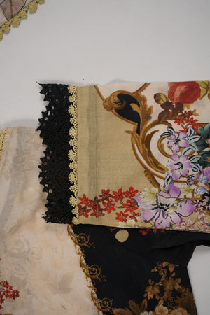 Rozi  - Exclusive Lawn  Outfit with Dupatta - Ready to Wear - SD381