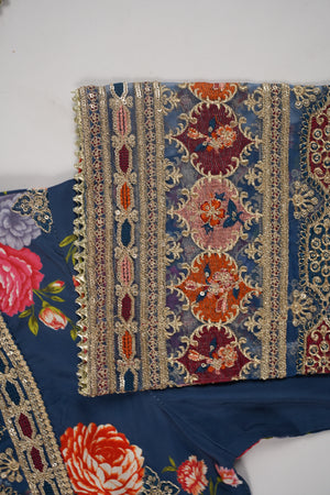 Rozi  - Exclusive Silk  Outfit with Dupatta - Ready to Wear - SD386