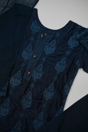 پیاری بیٹی - Kids Festive Collection Outfit with Trouser and Dupatta - Ready to Wear 03