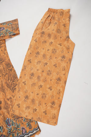 Rozi  - Exclusive Lawn  Outfit with Dupatta - Ready to Wear - SD383