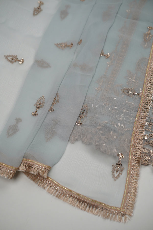 Chiffon Budget Wear Suit with Chiffon Dupatta - Ready to Wear