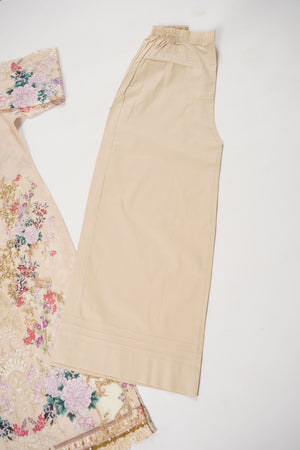 Rozi  - Exclusive Lawn  Outfit with Dupatta - Ready to Wear - SD376
