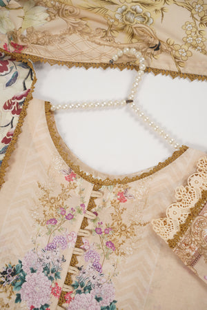 Rozi  - Exclusive Lawn  Outfit with Dupatta - Ready to Wear - SD376