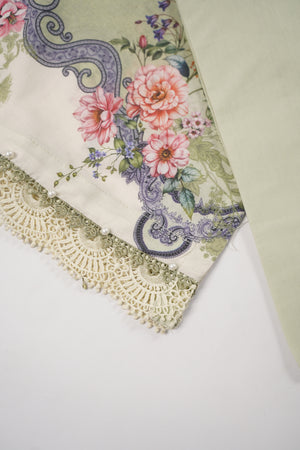 Rozi  - Exclusive Lawn  Outfit with Dupatta - Ready to Wear - SD379