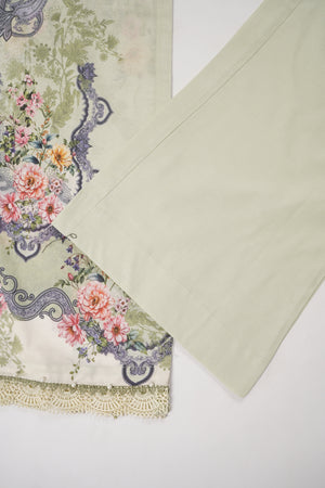Rozi  - Exclusive Lawn  Outfit with Dupatta - Ready to Wear - SD379