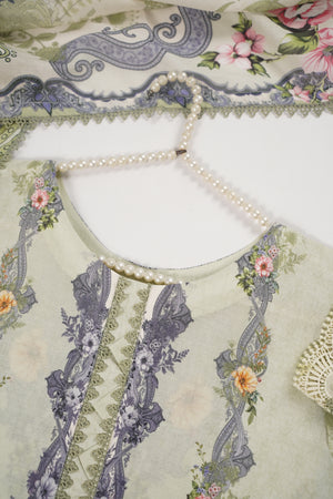 Rozi  - Exclusive Lawn  Outfit with Dupatta - Ready to Wear - SD379
