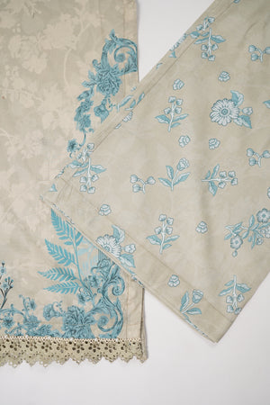 Rozi  - Exclusive Lawn  Outfit with Dupatta - Ready to Wear - SD380