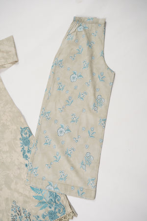 Rozi  - Exclusive Lawn  Outfit with Dupatta - Ready to Wear - SD380