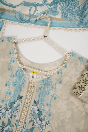 Rozi  - Exclusive Lawn  Outfit with Dupatta - Ready to Wear - SD380