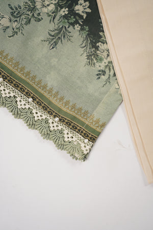 Rozi  - Exclusive Lawn  Outfit with Dupatta - Ready to Wear - SD377