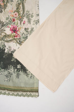 Rozi  - Exclusive Lawn  Outfit with Dupatta - Ready to Wear - SD377