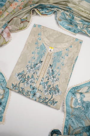 Rozi  - Exclusive Lawn  Outfit with Dupatta - Ready to Wear - SD380