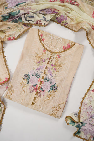 Rozi  - Exclusive Lawn  Outfit with Dupatta - Ready to Wear - SD376