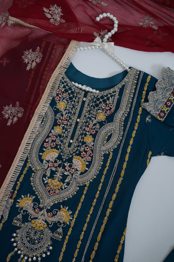 Chiffon Budget Wear Suit with Chiffon Dupatta - Ready to Wear