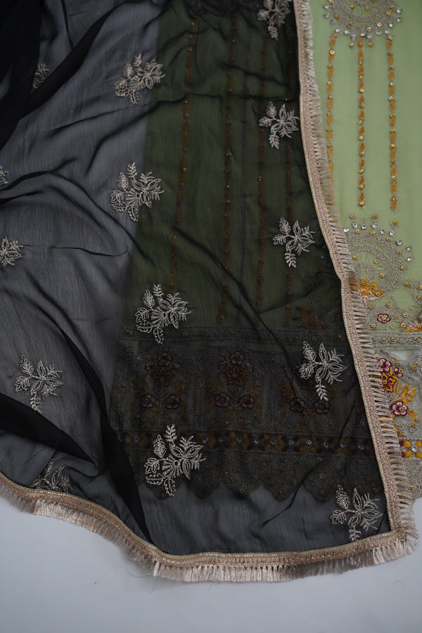 Chiffon Budget Wear Suit with Chiffon Dupatta - Ready to Wear