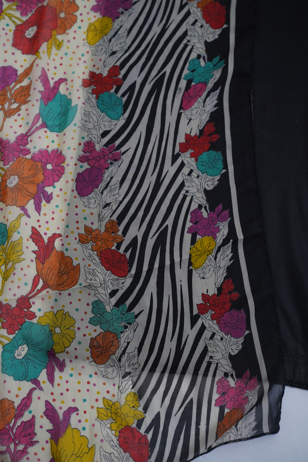 Budget Wear - Linen Printed Suit with Chiffon Dupatta  - Ready to Wear