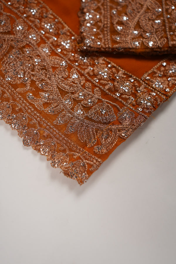 Chiffon Budget Wear Suit with Chiffon Dupatta - Ready to Wear HEJ-V4-D9